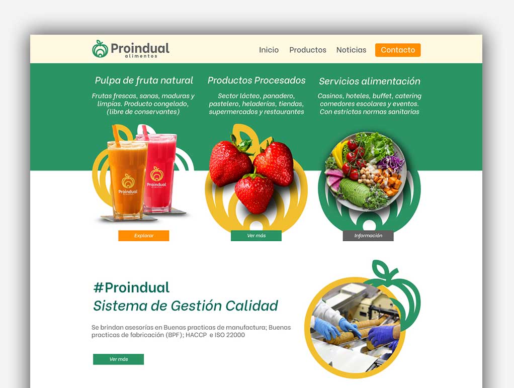Página Web Alimentos 2021 Bogotá